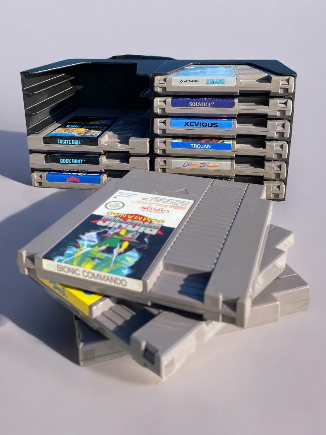 12 Slot NES Cartridge Storage 2-Pack